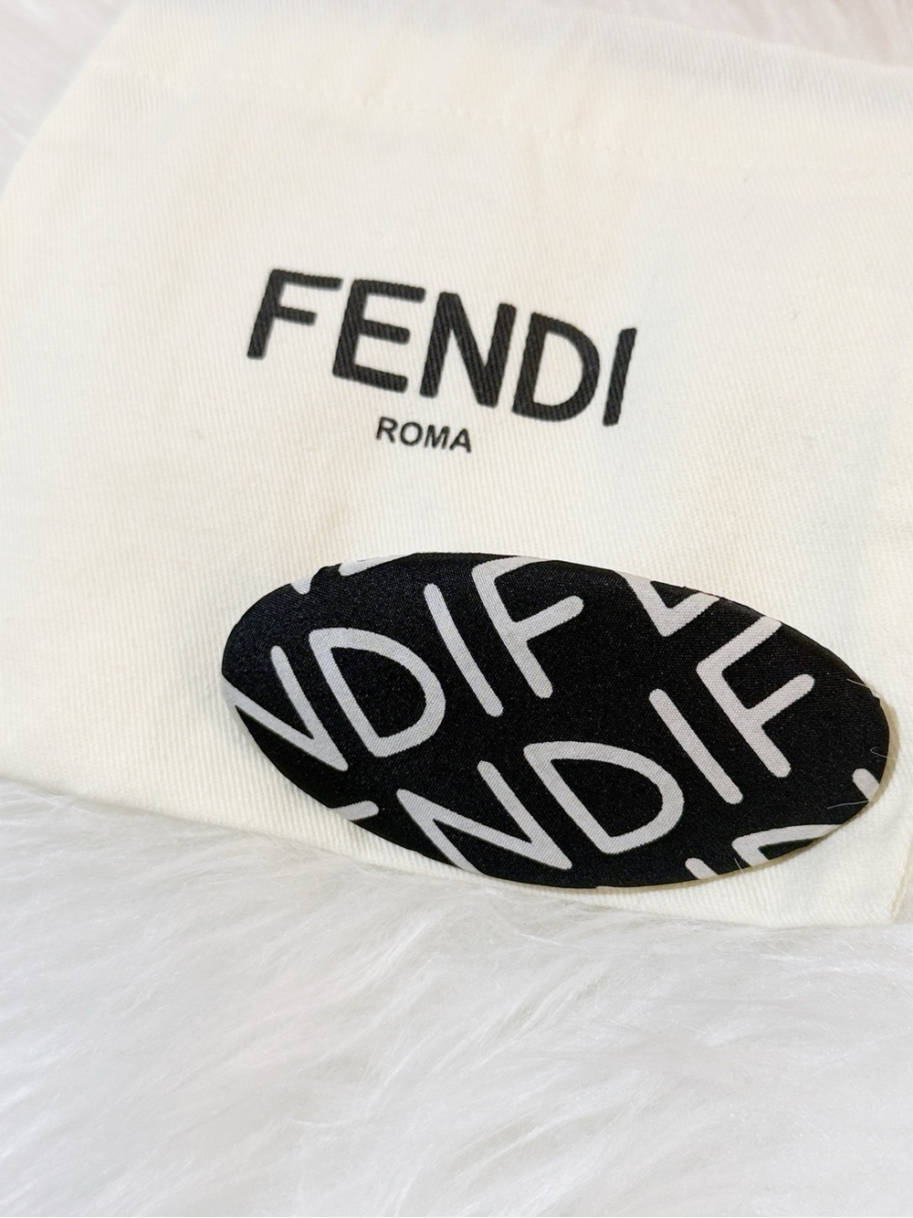 Fendi Barrette Hair Clip